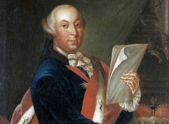 Bildnis von Herzog Carl Eugen mit Schärpe und Orden, um 1760