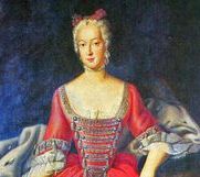 Porträt der Mutter Wilhelmine von Brandenburg-Bayreuth, von Antoine Pesne, 1750
