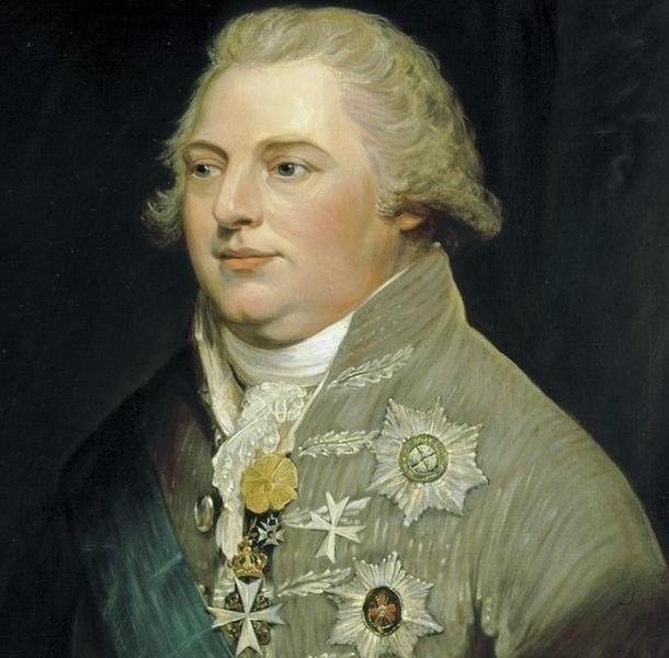 Gemälde von König Friedrich von Württemberg als Kronprinz, vor 1797