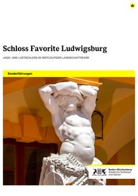 Titelbild des Sonderführungsprogramms für Schloss Favorite Ludwigsburg
