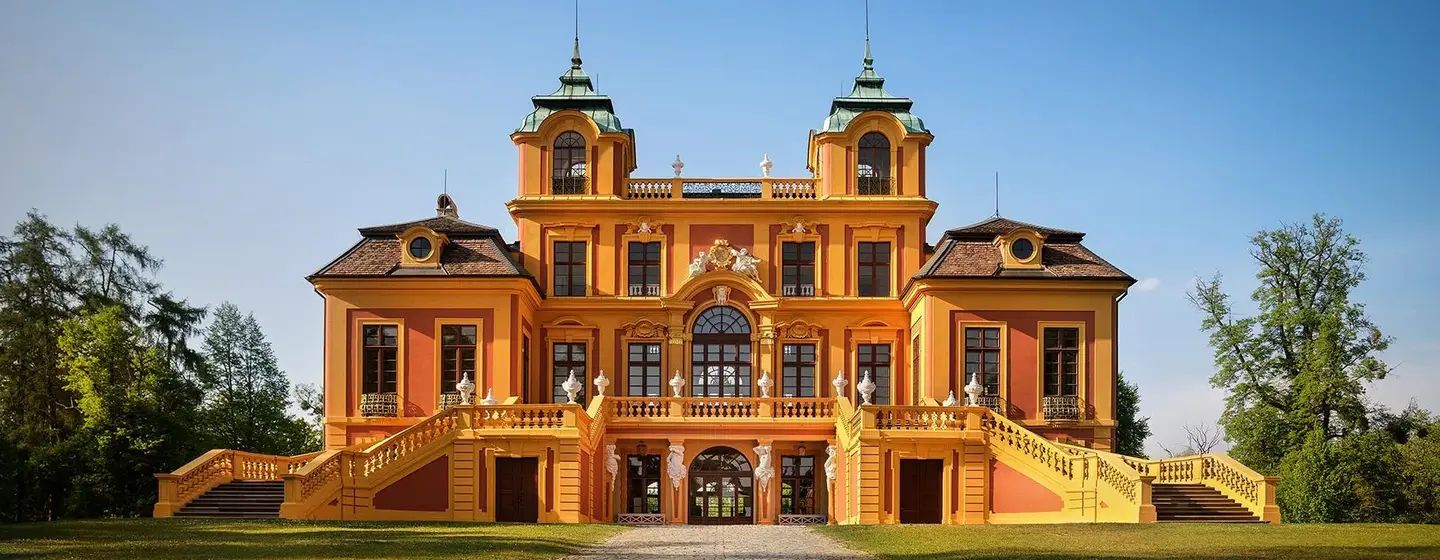Schloss Favorite Ludwigsburg, Außenfassade