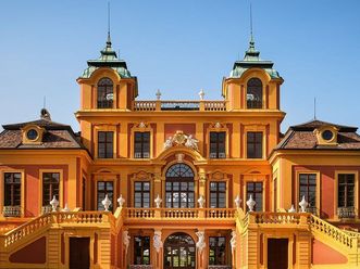 Schloss Favorite Ludwigsburg, Außenfassade