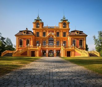 Schloss Favorite Ludwigsburg, Außenfassade