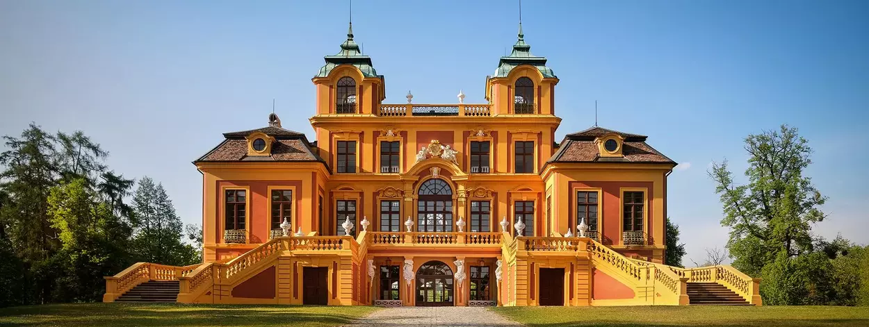 Schloss Favorite Ludwigsburg, Außenfassade