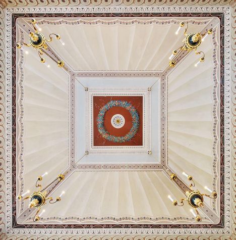 Ludwigsburg Favorite Palace, Painted ceiling